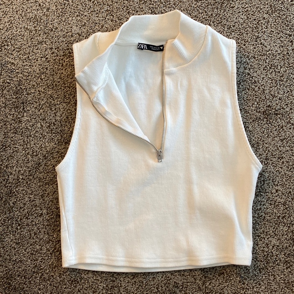 Zara collard tank